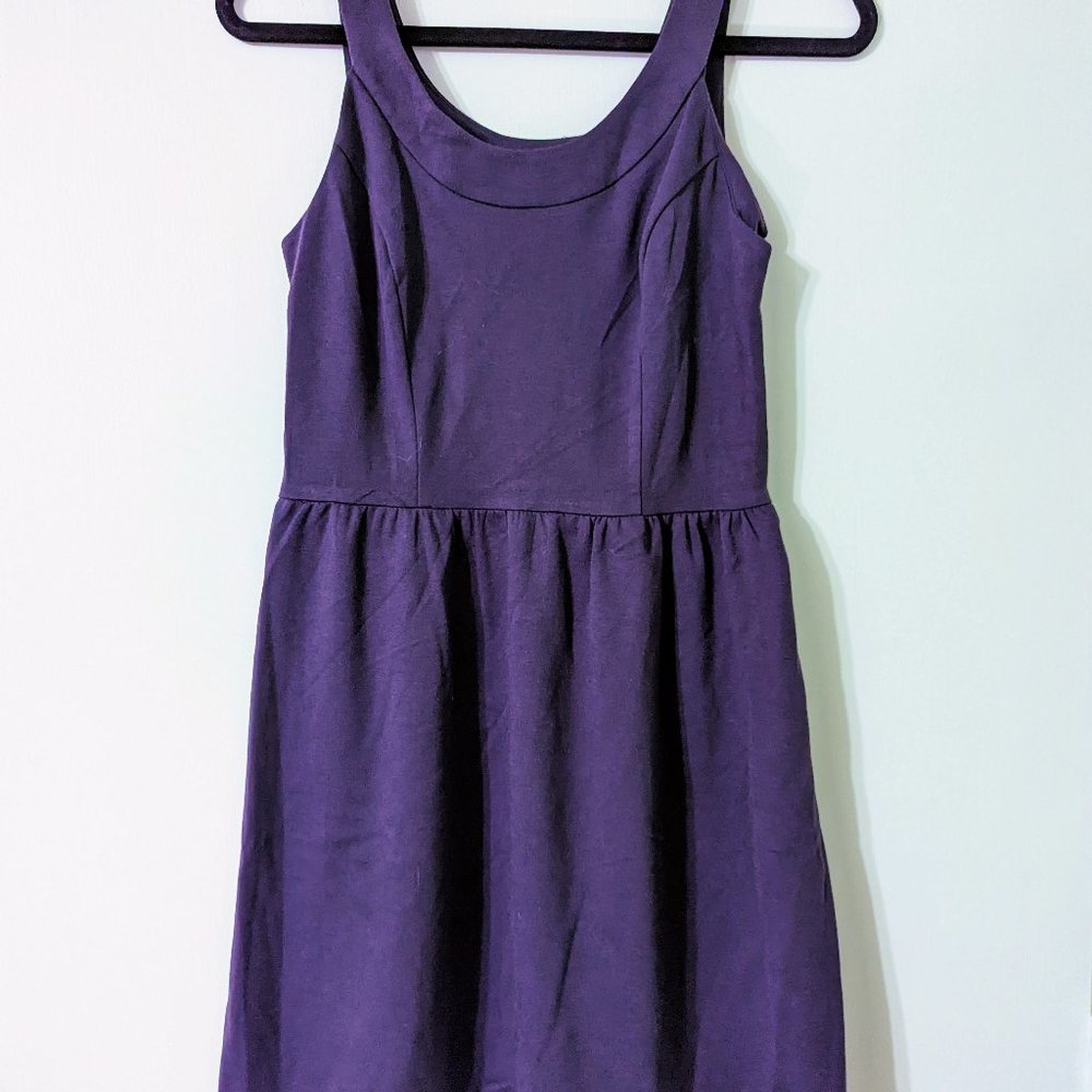 Knit Sleeveless Ballerina Back Dress